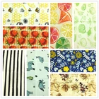 Упаковка для еды из пчелиного воска, прозрачная сменная пластмассовая упаковка для хранения органического пчелиного воска, случайный цвет