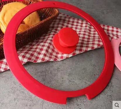 

Многофункциональная силиконовая закаленная искусственная визуальная герметизация паровой вок Жареная крышка сковороды пробка силикагел...