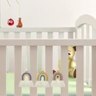 Автомобильный освежитель воздуха в радужной форме для зеркала заднего вида