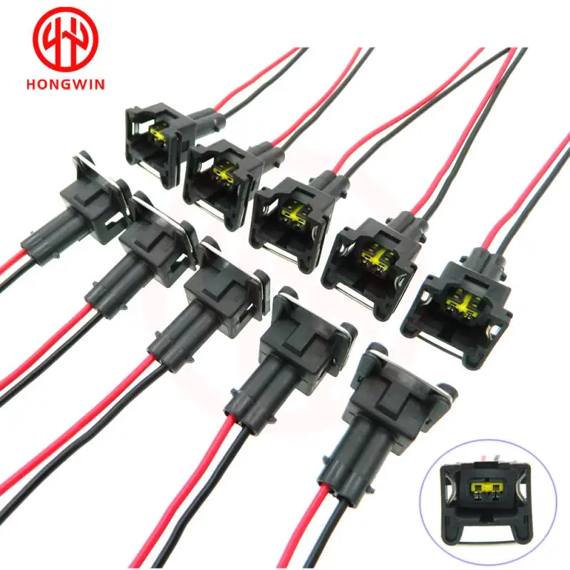 Набор водонепроницаемых разъемов для топливного инжектора EV1 Bosch440cc 650cc 850cc 1000cc с