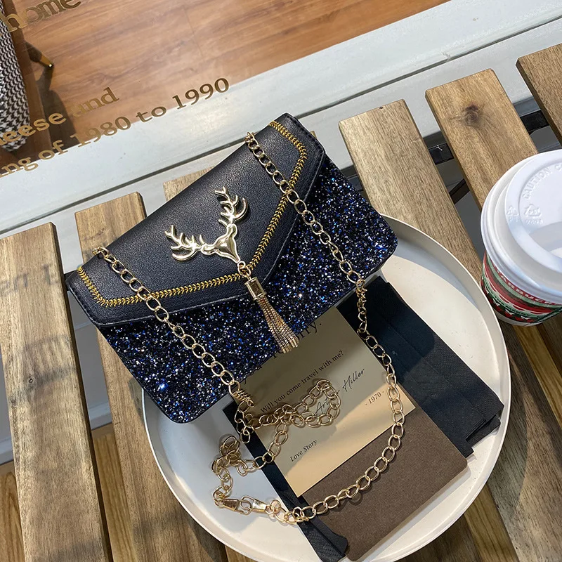 

Purses and Chain handbags luxury designer crossbody bags for women fashion mini shoulder bags blue evening clutch bag wallet
