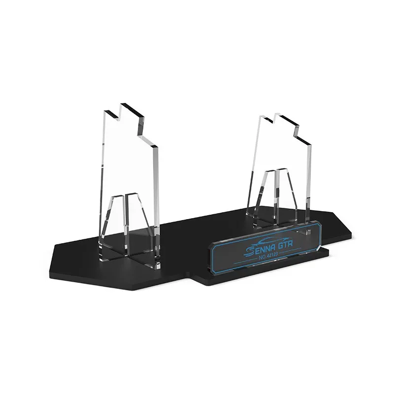 

Acrylic Display Stand for 42123 Senna GTR High-Tech Racing Vehicles Car Blocks Bracket (Not include the model)