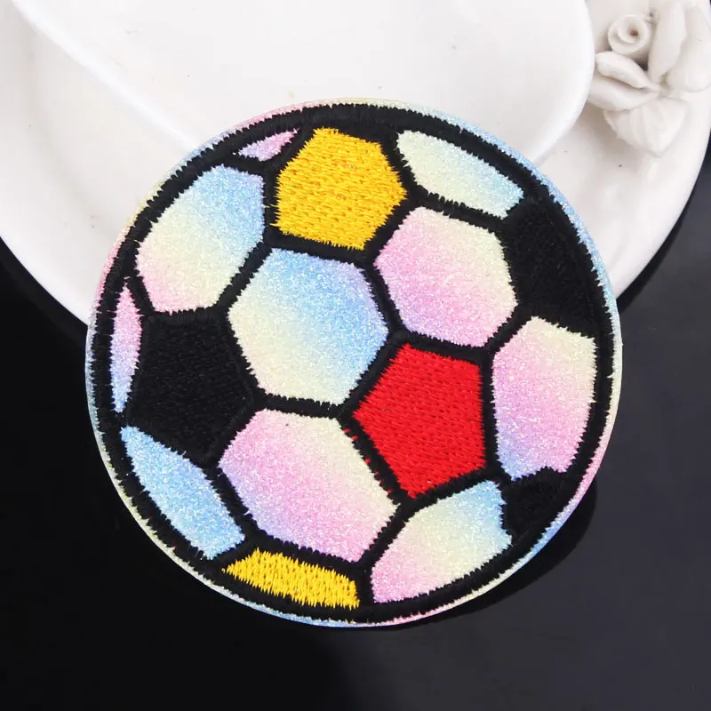 Nicediy футбольные баскетбольные носки с вышитые патч железа на нашивки одежду