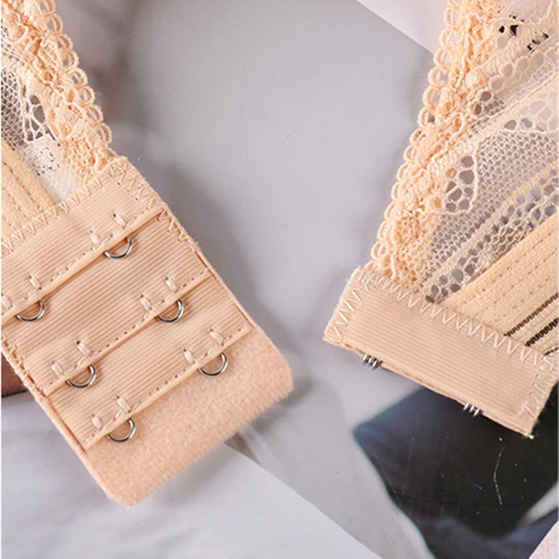 

Women Lace Bra Sexy Underwear Bralette Wirefree Thin Straps Backless Brassiere Girls Lingerie Female Push Up Bras Intimates #F