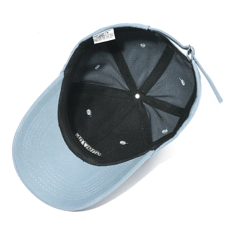 

2021 Summer Embroidery Baseball Cap Cotton Washed Adjustable Snapback Hat Women Men Caps Hip Hop Dad Hats Panama Peaked Cap
