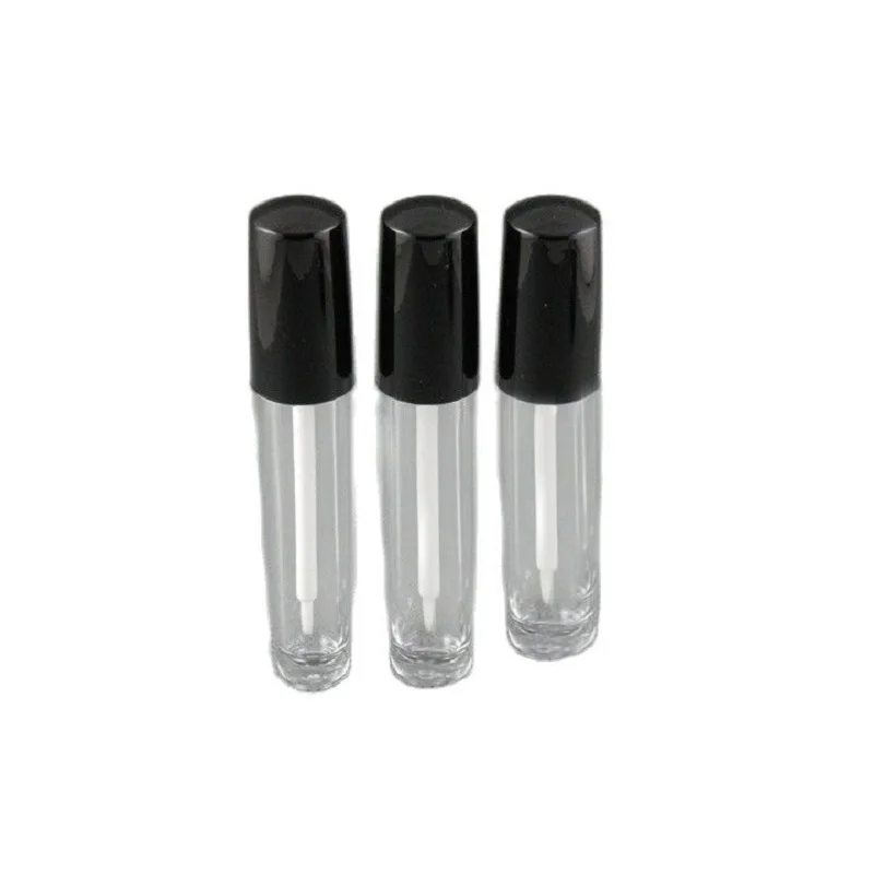 

6ML 50pcs/lot DIY Empty Lip Gloss Tube, Clear Acrylic Liquid Lip Rouge Refillable Container, Makeup Tool