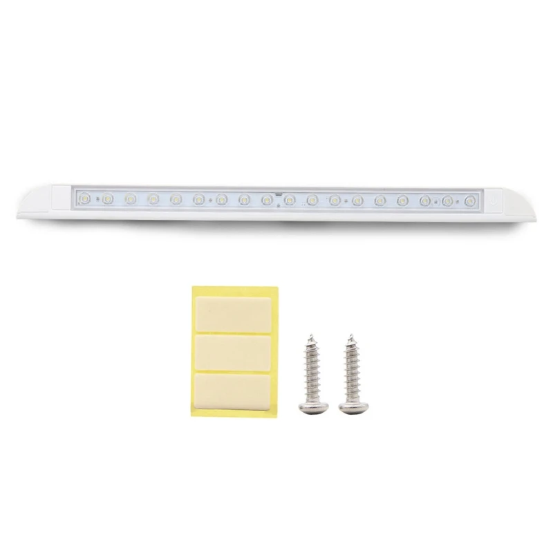 

Светодиодный внутренний потолочный светильник для RV, яхты, 12-28 в, IP67, водонепроницаемый светильник для дома на колесах, жилых автофургонов, внешний светильник с сенсорным выключателем, лампа для тента