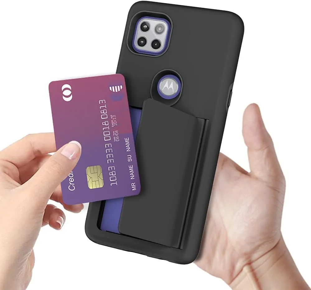 Чехол для Moto One 5G Ace чехол ярких цветов с отделениями карт деловой Motorola G 5g 6 7 ''