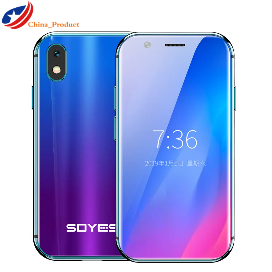 Мини-смартфон SOYES XS 3 ''3 GB+ 32GB 2GB+ 16B Android Face Recognion 1580mAh 4G Wifi резервный карманный мобильный телефон PK 7S Melrose