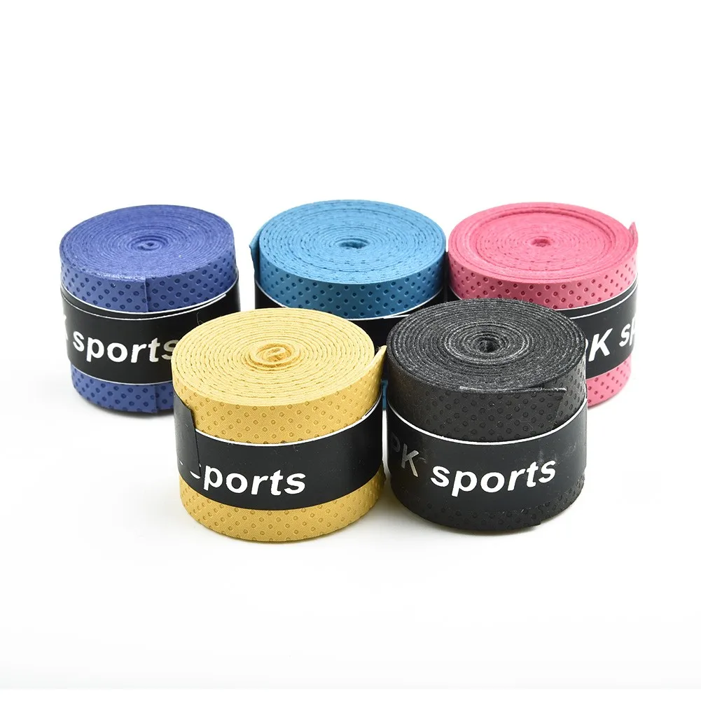 

60pcs Anti-slip Breathable Absorb Sweat Tennis Racquet Band Tool Tape Overgrip
