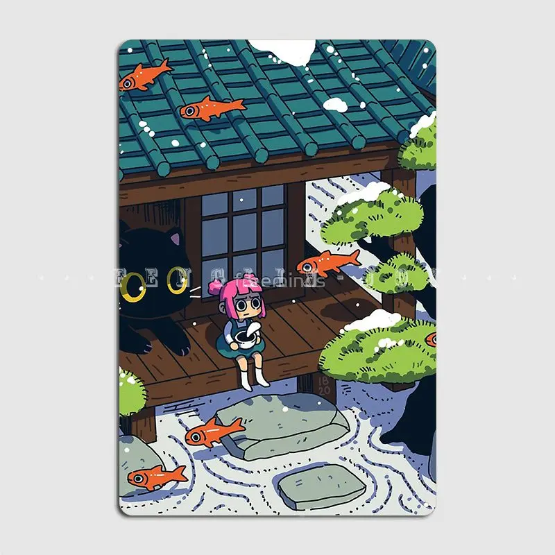 

Садовый металлический знак настенный Печатный Настенный декор оловянный знак постер