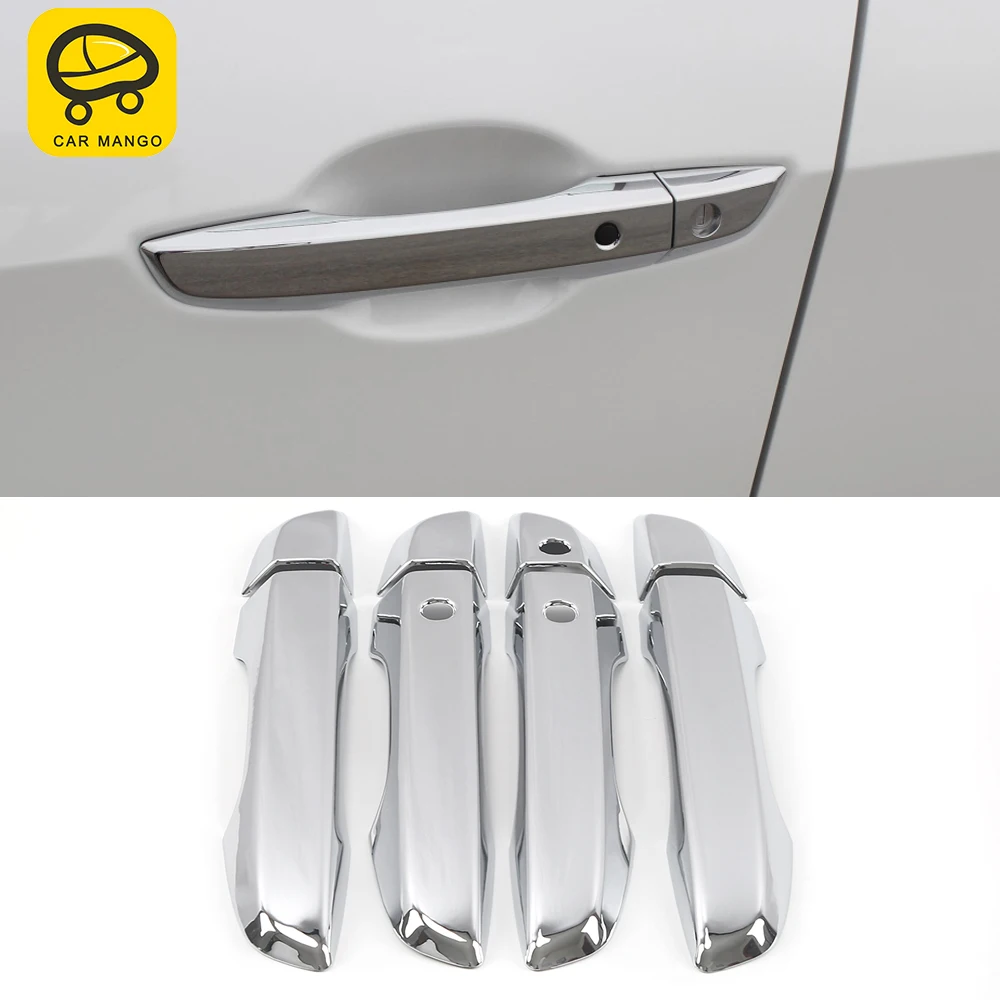 

CarManGo автомобильные аксессуары, дверная ручка, чаша, наручная отделка, хромированная крышка, рамка, наклейка, украшение для Honda Civic 10 2016-2020