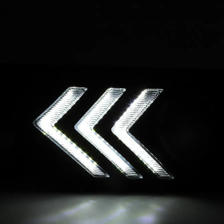

1 Pair Car LED Turn Signal Lamp Daytime Running Light Fit for Honda HRV HR-V 2018-2019 Bulbs