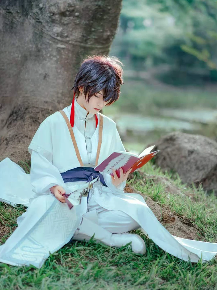 Костюм для косплея дазай Осаму из игры бродячие псы в китайском стиле ханьфу |