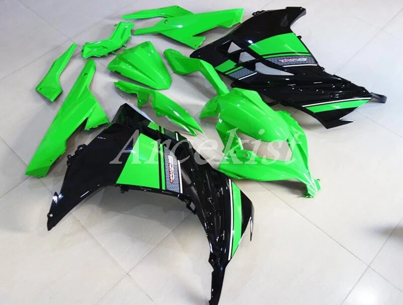 

New ABS Motorcycle Whole Fairings kit Fit for Kawasaki Ninja 300 EX300 ninja300r 2013 2014 2015 13 14 15 16 17 18 Custom green
