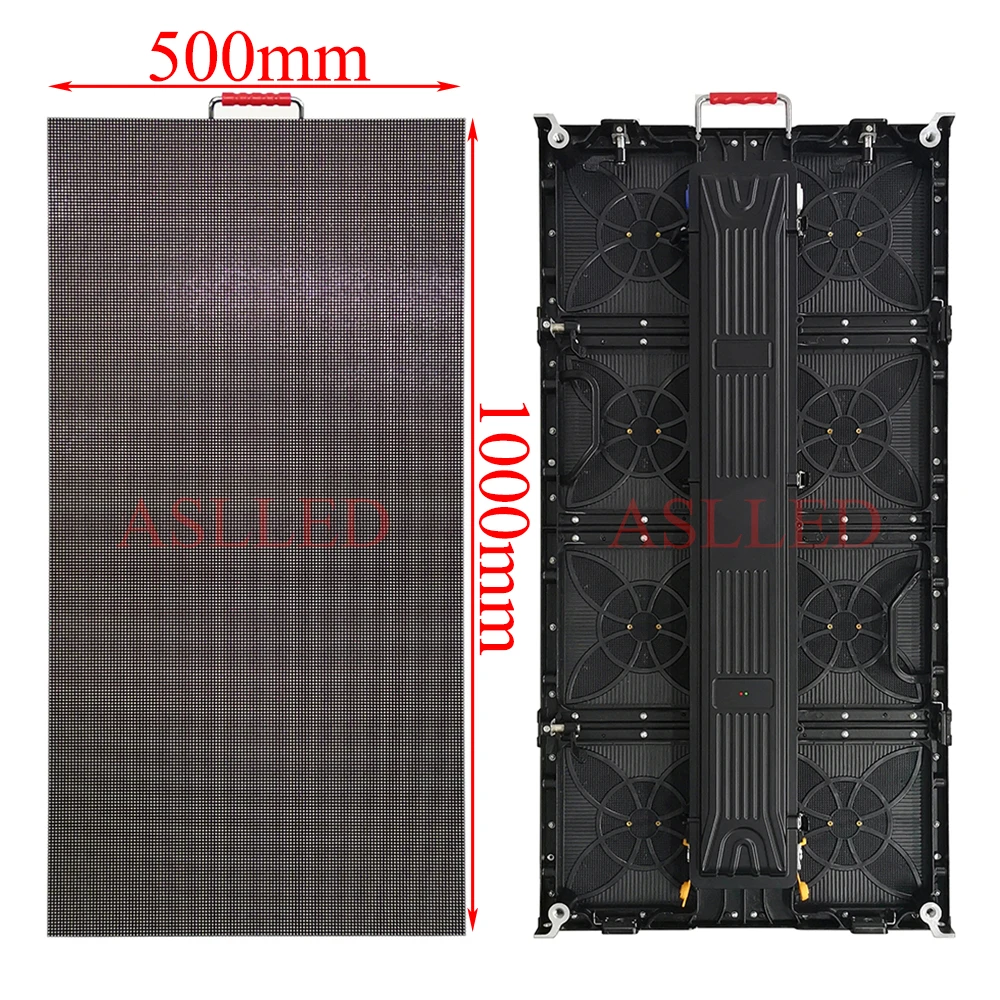 Goedkoop Outdoor Verhuur Led Display Gemaakt In China 500X1000Mm Maat 3.91Mm Pixel Pitch Led Panel Prestaties Stadium Screen