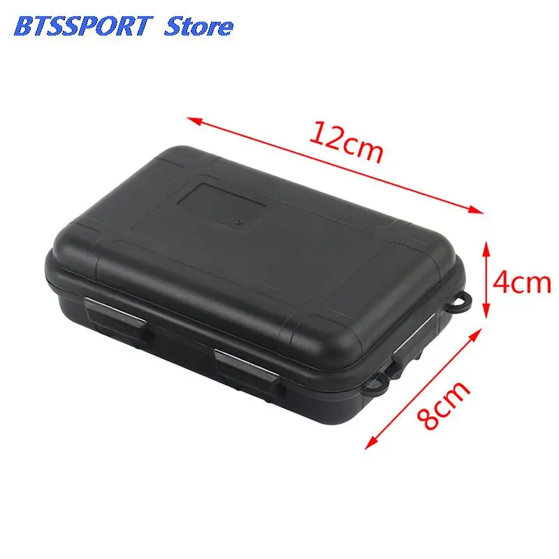 Наружный ударопрочный водонепроницаемый герметичный чехол для хранения 12 см * 8 4