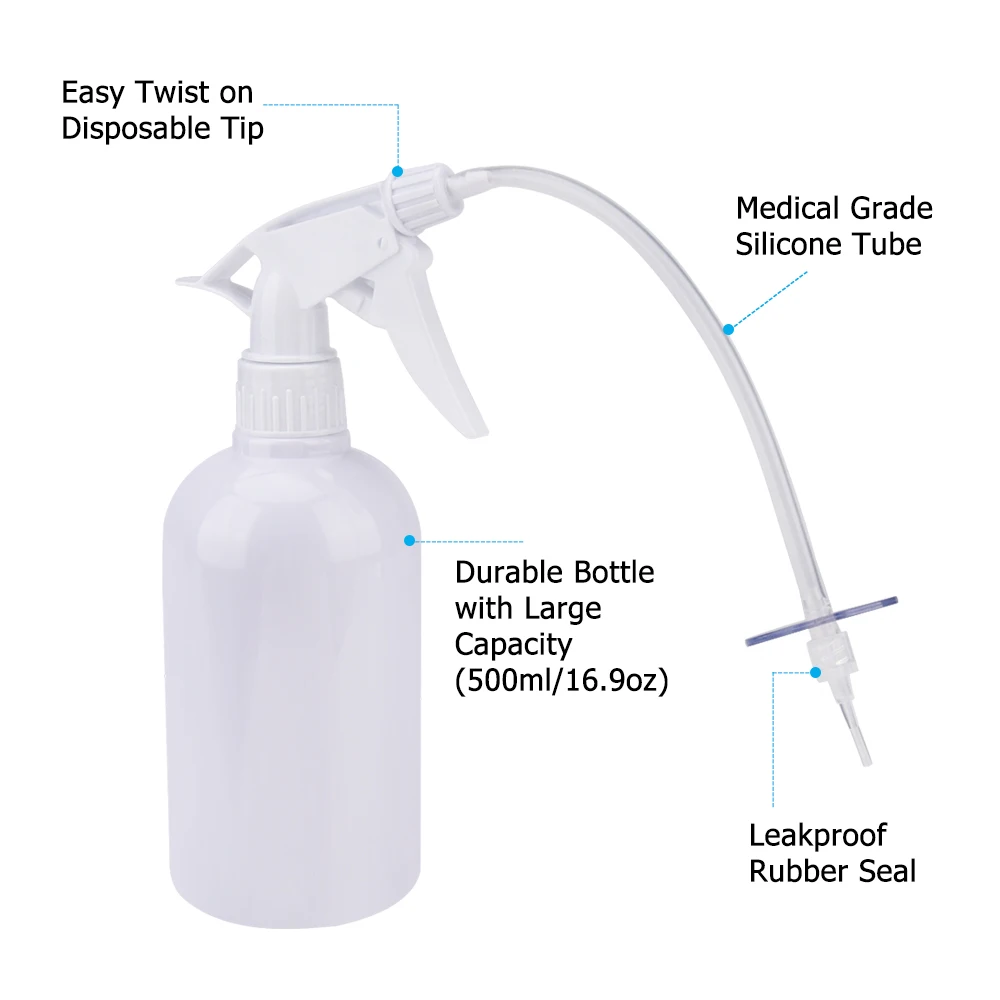 Набор для мытья ушей с помпой 500 мл|Инструменты чистки ушей| |