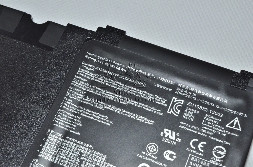 JIGU 11 4 V 96WH Оригинальный аккумулятор для ноутбука C32N1523 0B200-01250300 ASUS N501L UX501VW Zenbook Pro |
