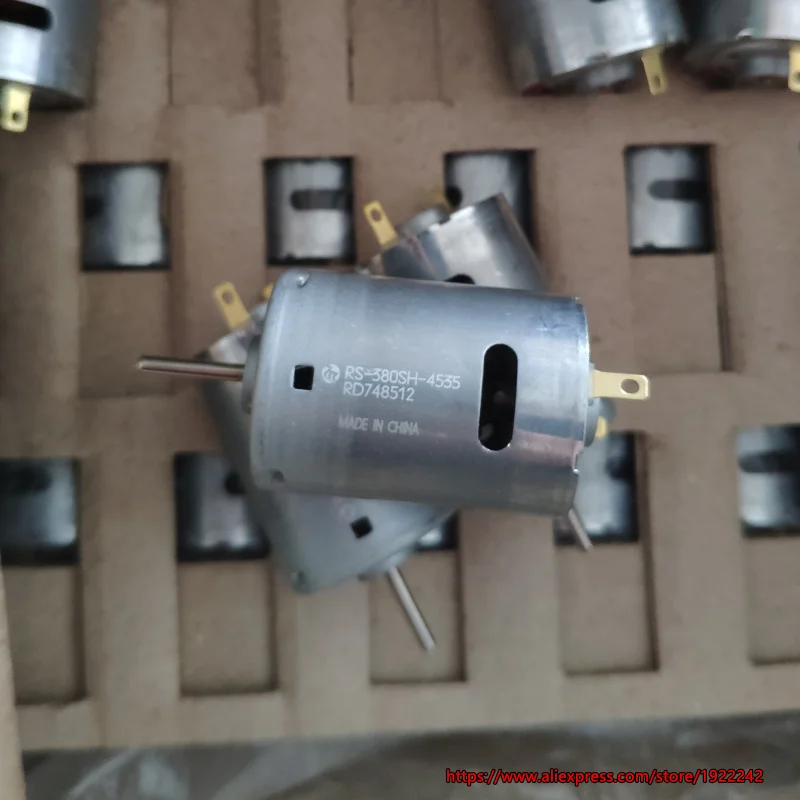 Абсолютно Новый RS 380SH Mabuchi 6V 7 4 V 9V 19500 об/мин высокая скорость угольные щетки