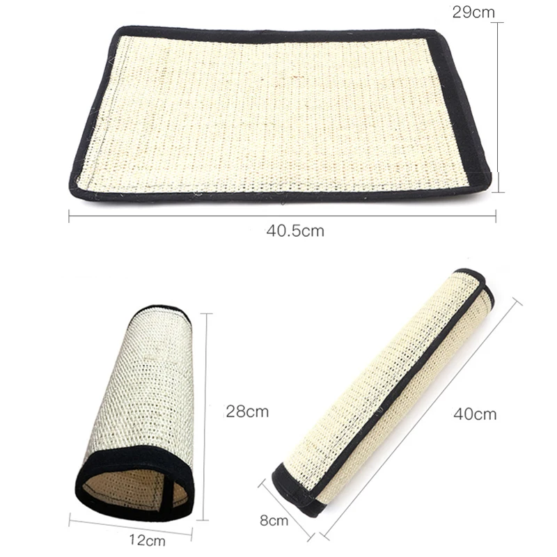 Коврик для кошачьего лазания натуральная сизальная Защитная подстилка защита от