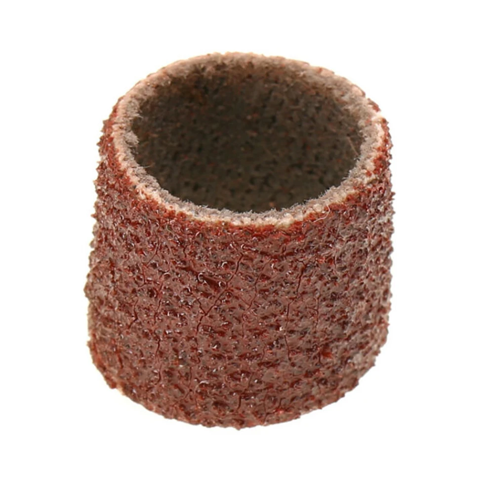 

100pcs 80 Grit Sander Sanding Drum Sleeves + 2pcs Mandrels Rotary Home Tools