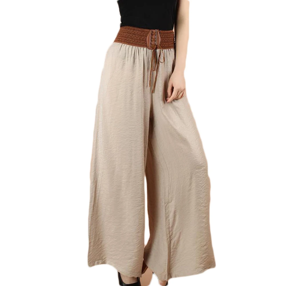 Большие плюс брюки женские спортивные для женщин Широкие с высокой талией