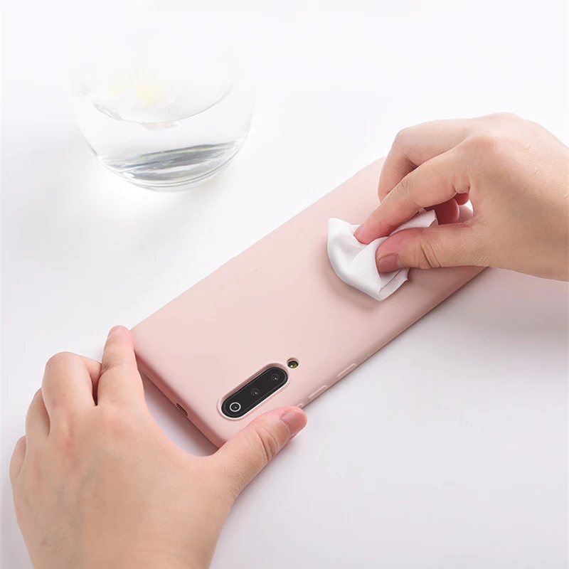 Мягкий жидкий силиконовый чехол для Xiao mi Red mi Note 7 Pro 6A 6 7A Go K20 mi 9T Pro 9 8 SE 6X A2 Lite mi x 3 CC9e CC9 чехол Funda Etui