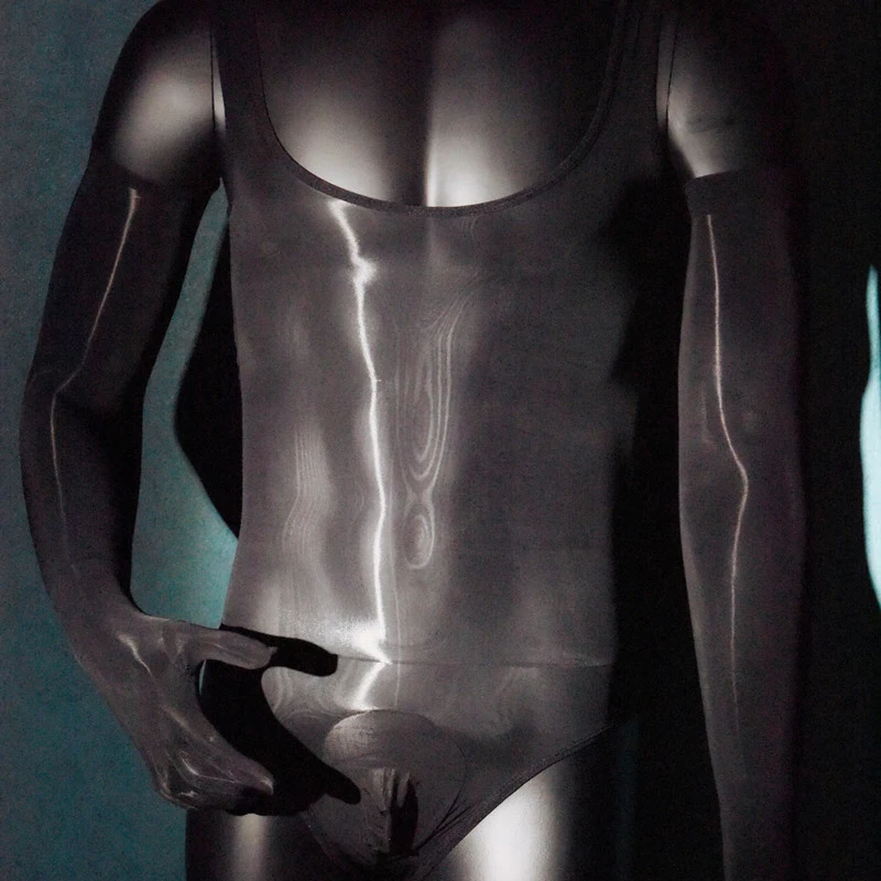 Мужские сексуальные жирные блестящие чулки мужское пенис Покрытие оболочки