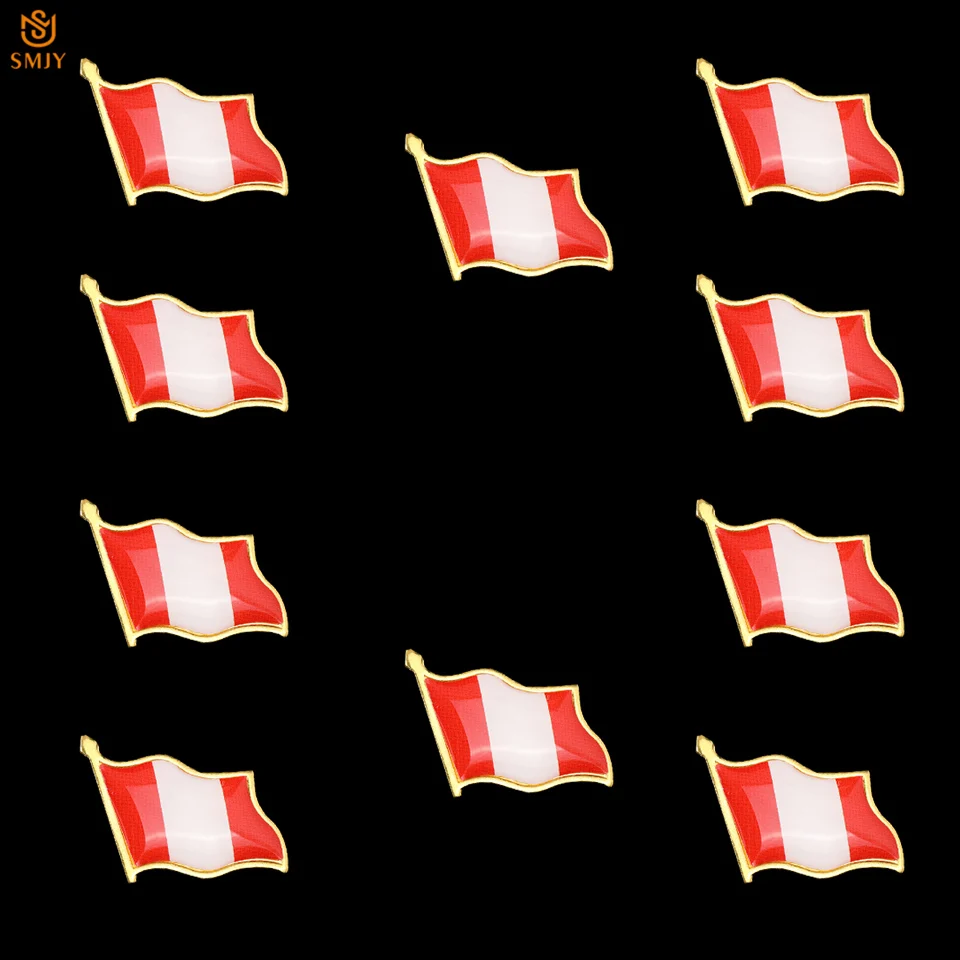 10 шт. металлические позолоченные булавки для лацканов | Дом и сад