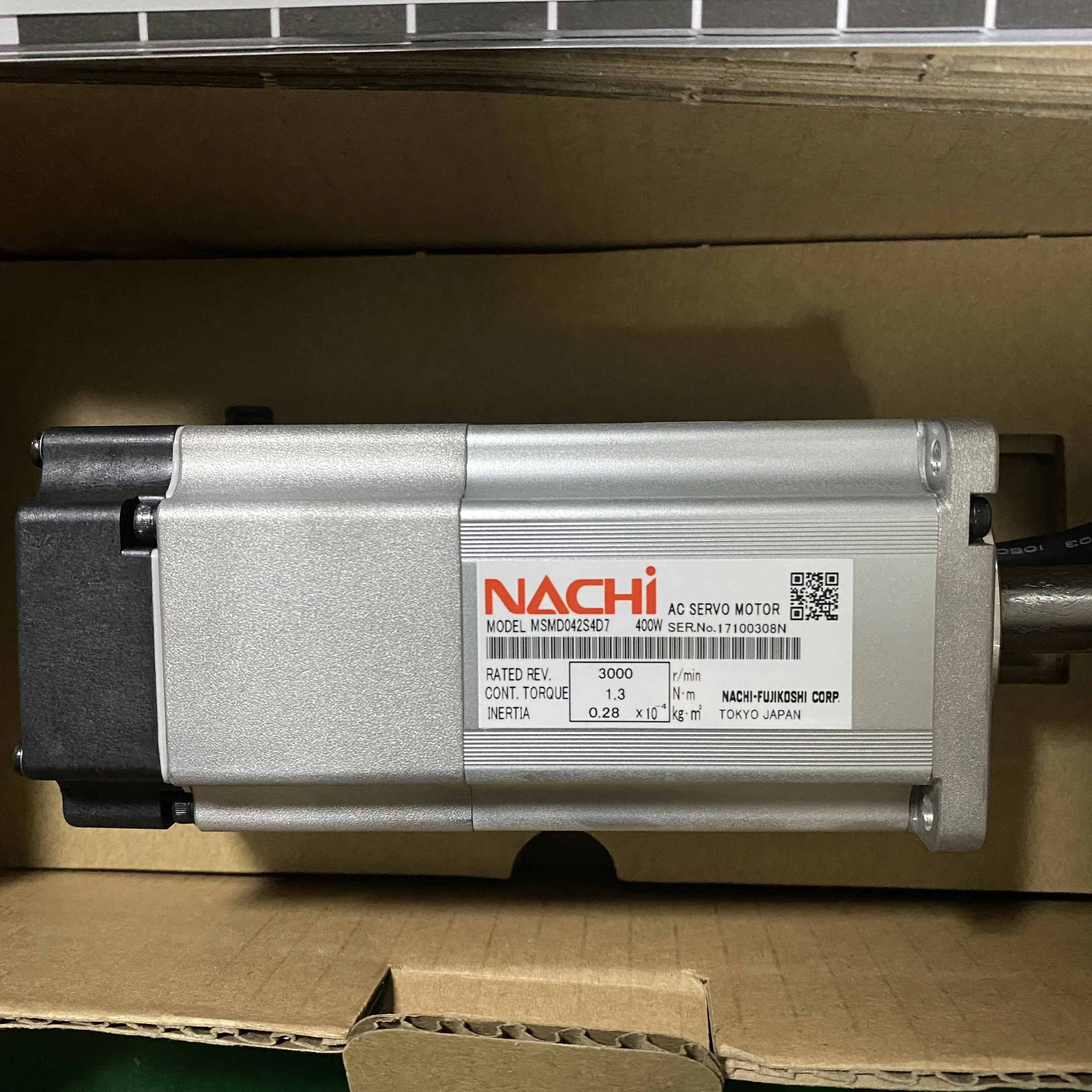 

Серводвигатель переменного тока Panasonic 400 Вт MSMD042S4D7