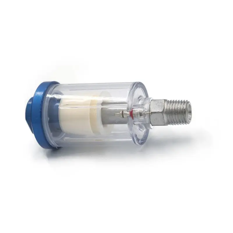 

Inline Water Oil Separator 1/4" Air Hose Filter Moisture Trap for Compressor
