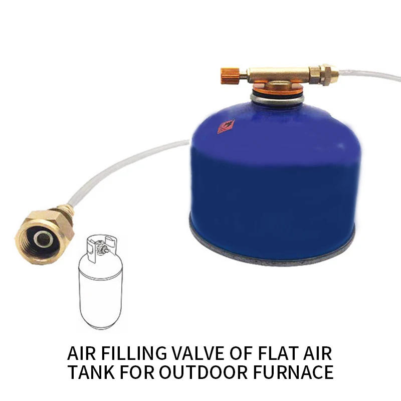 

Outdoor Camping Gas Stove Propane Refill Adapter Gas Flat Cylinder Tank Coupler Adaptor Gas Charging Accessories