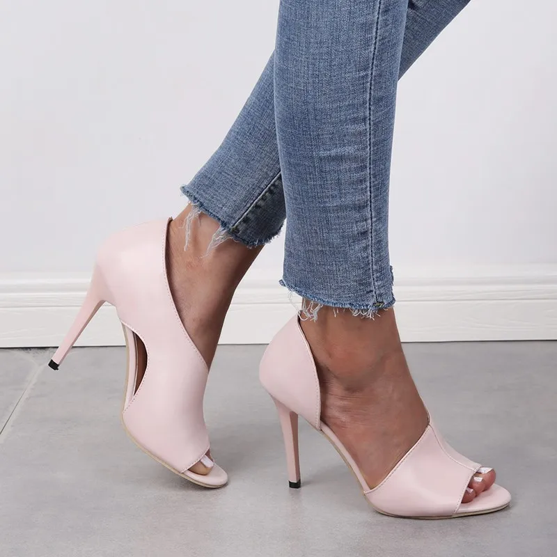 

2019 Time-limited Real Fashion Tenis Feminino Plus Big Size 36- 42 Sandals Ladies Lady Fashion Shoes High Heel Women Pumps 9cm