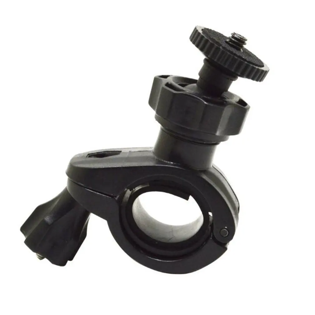 

360 Degree Rotation Bike Bicycle Motorcycle Handlebar Handle Bar Mount Holder Bracket for Gopro Bundle 1 Plastic