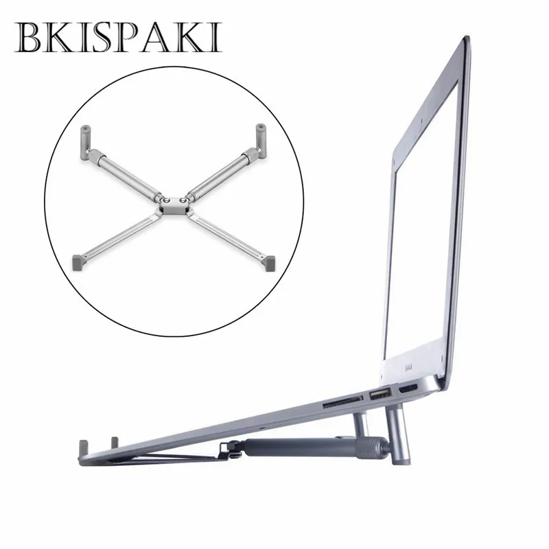 Складная портативная подставка для ноутбука с углом обзора регулируемая