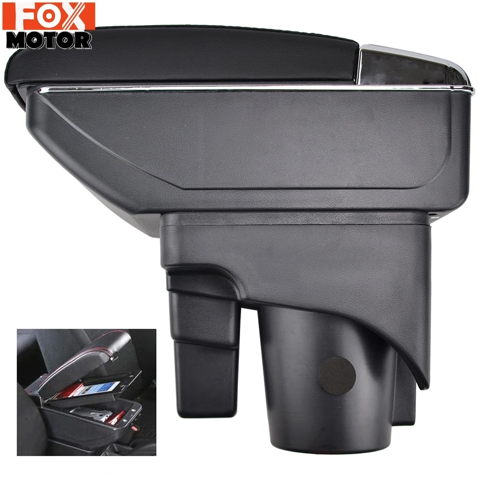 Для VW Golf 6 Mk6 2008 2013 Jetta Mk5 06 2011 Vento 2009 2010 подставка для подлокотников автомобиля