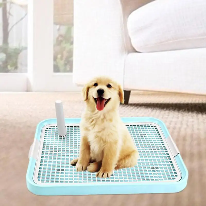 Сетчатый горшок для собак домашних животных собака Кот Щенок поднос туалета