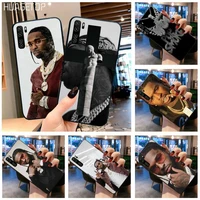 huagetop rapper pop smoke black tpu soft phone case for huawei p40 p30 p20 lite pro mate 30 20 pro p smart 2019 prime