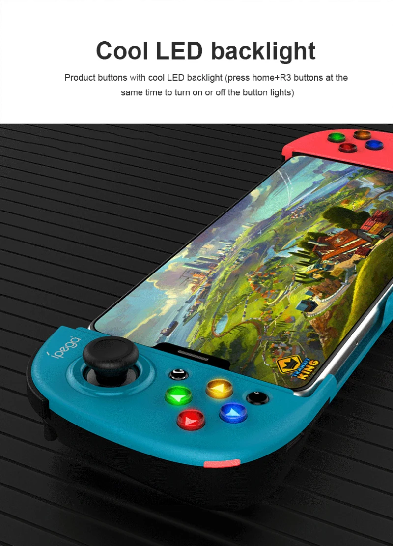 IPEGA PG-9217 Wireless Gamepad Trigger Bluetooth Controller Mobile Joystick For Phone Android IPhone PC TV Box Console Control |