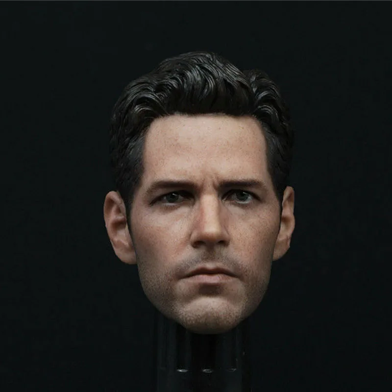 

Best Sell 1/6 Man Head Paul Rudd Sculpt Carving Model PVC 2.0 F Action Figure Doll For Collection