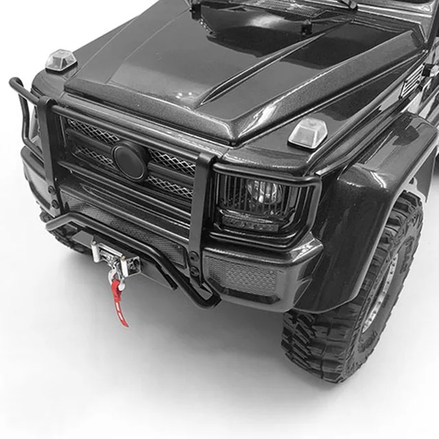 Металлический передний бампер SOJERC для G500 G63 6X6 1/10 Rc гусеничная модель автомобиля
