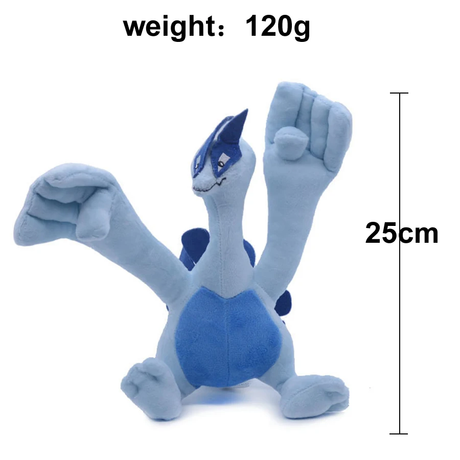 

Cute Pokemon Lugia Plush Toys Doll Kawaii Pokmon Go Peluche Stuffed Anime Cartoon Boy Girl Kids Anniversaire Christmas Toy Gift