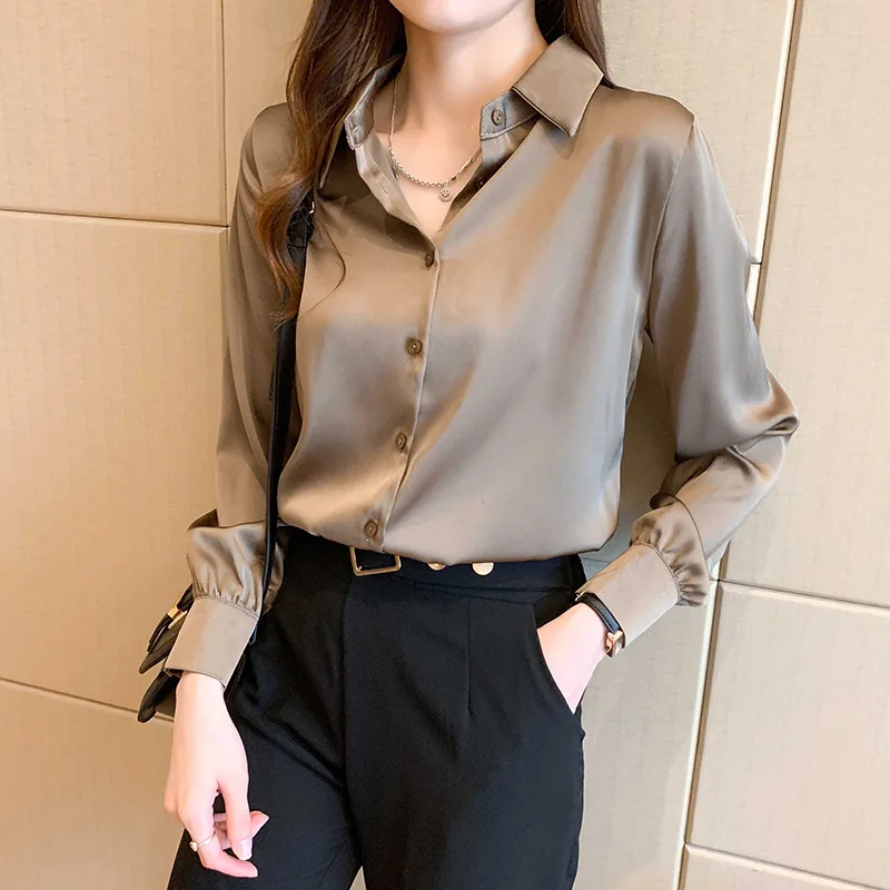 

2021 new fashion women's clothing long sleeve shirt women women shirts woman tops