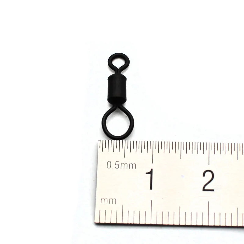 30PCS Carp Fishing Quick Change Swivels Big Eye Swivel Fit Zig Rig Chod Beads Helicopter Rigs Tackle Accessories | Спорт и