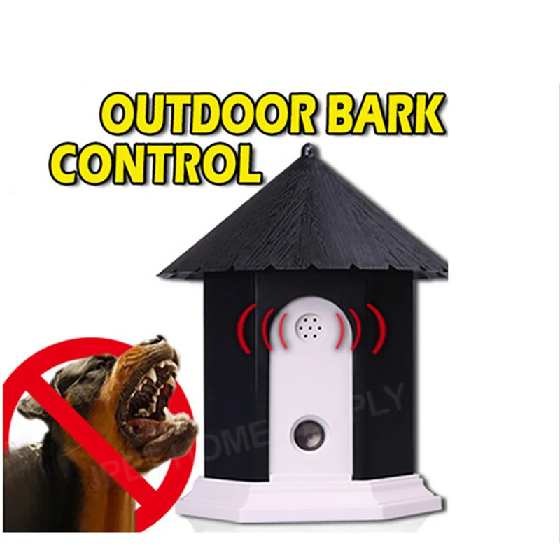 

Anti Barking Device Pet Dog Ultrasonic Anti Barking Collars Repeller Outdoor Dog Stop No Bark Control Training Device Supplies