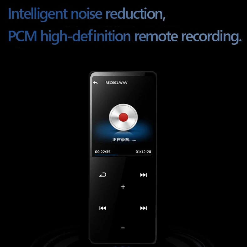 

Hot Sale MP4 Player with Bluetooth Speaker Touch key 16GB-128GB HiFi Portable Walkman with FM Radio Recording Music Player