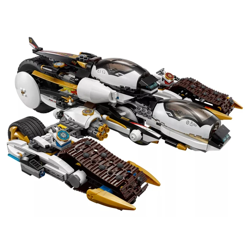Mailackers серии ниндзя кирпич Фигурки игрушки ultra Stealth Raider, кирпичные блоки, строительные блоки образовательные детские игрушки для детей