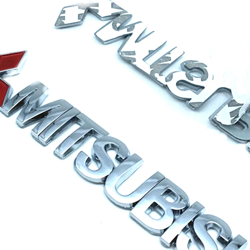 Красный Серебряный ABS 3D наклейка на задний бампер багажник эмблема значок для