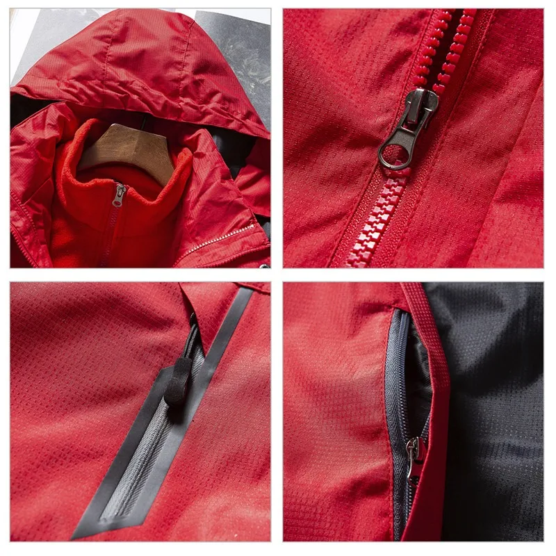 Парка мужская зимняя ветрозащитная куртка с капюшоном в стиле милитари